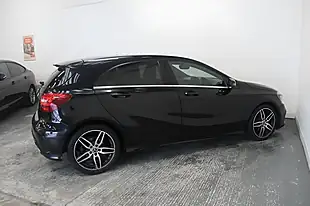 Used 2016 Mercedes-Benz a Class AMG Line Executive Black - Interior and Exterior details 8
