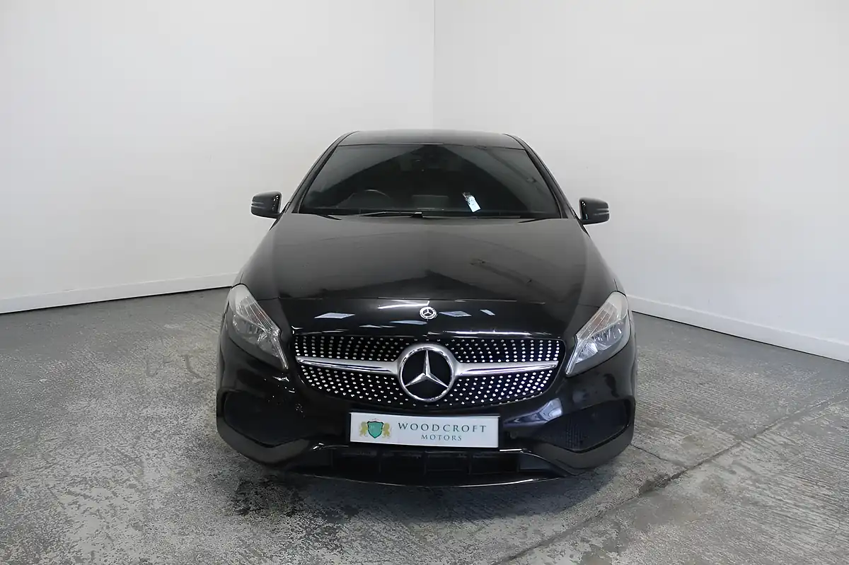 Used 2016 Mercedes-Benz a Class AMG Line Executive Black - Interior and Exterior details 9
