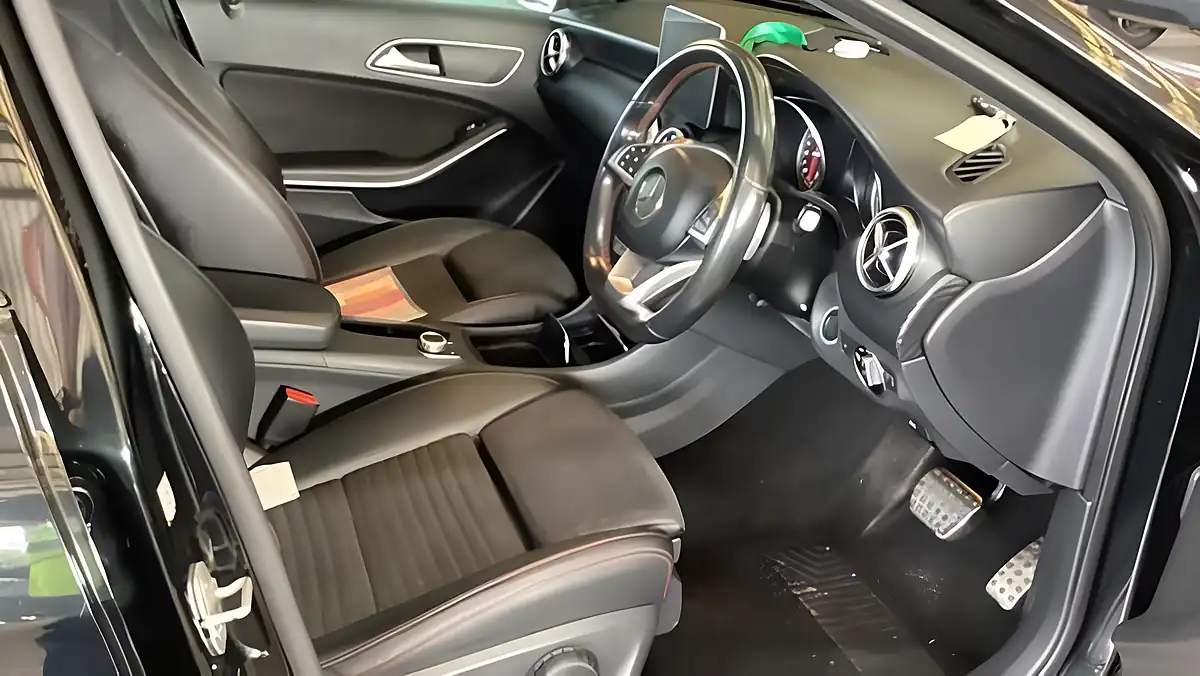 Used 2016 Mercedes-Benz a Class AMG Line Executive Black - Interior and Exterior details 12