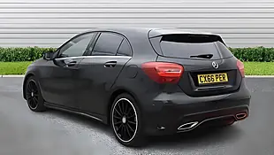 Used 2016 Mercedes-Benz a Class AMG Line Executive Black - Interior and Exterior details 4