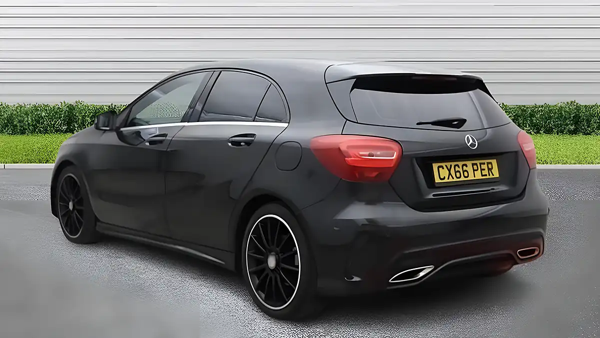 Used 2016 Mercedes-Benz a Class AMG Line Executive Black - Interior and Exterior details 4