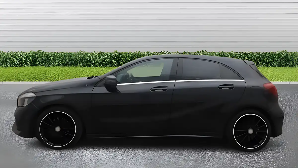 Used 2016 Mercedes-Benz a Class AMG Line Executive Black - Interior and Exterior details 7