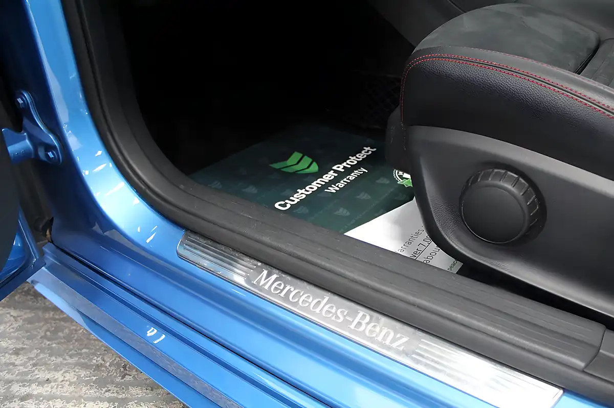 Used 2016 Mercedes-Benz a Class AMG Line Executive Blue - Interior and Exterior details 14