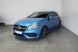 Used 2016 Mercedes-Benz a Class AMG Line Executive Blue - Interior and Exterior details 2