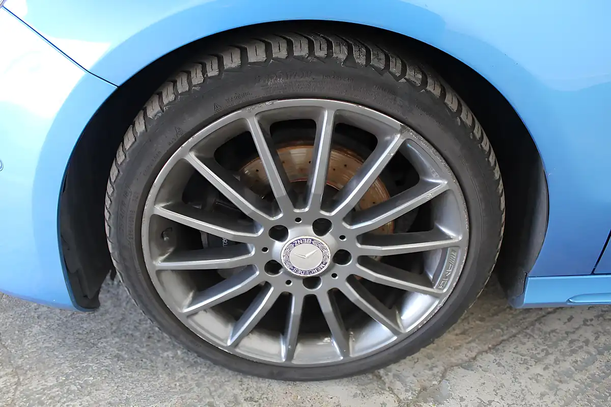 Used 2016 Mercedes-Benz a Class AMG Line Executive Blue - Interior and Exterior details 20
