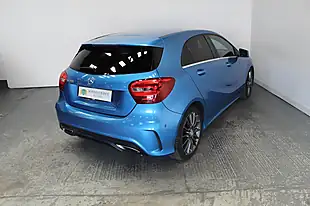 Used 2016 Mercedes-Benz a Class AMG Line Executive Blue - Interior and Exterior details 6