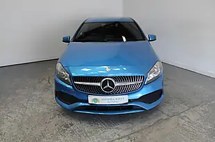 Used 2016 Mercedes-Benz a Class AMG Line Executive Blue - Interior and Exterior details 9