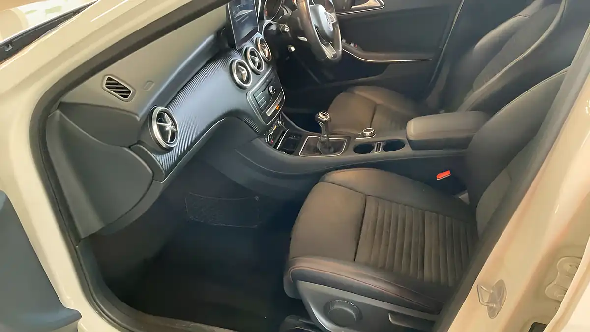 Used 2016 Mercedes-Benz a Class AMG Line (executive) White - Interior and Exterior details 8