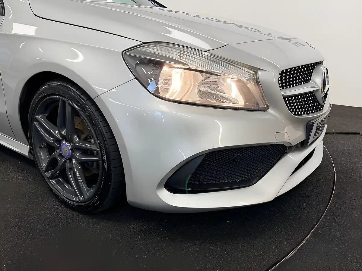 Used 2016 Mercedes-Benz a-Class AMG Line Grey - Interior and Exterior details 14
