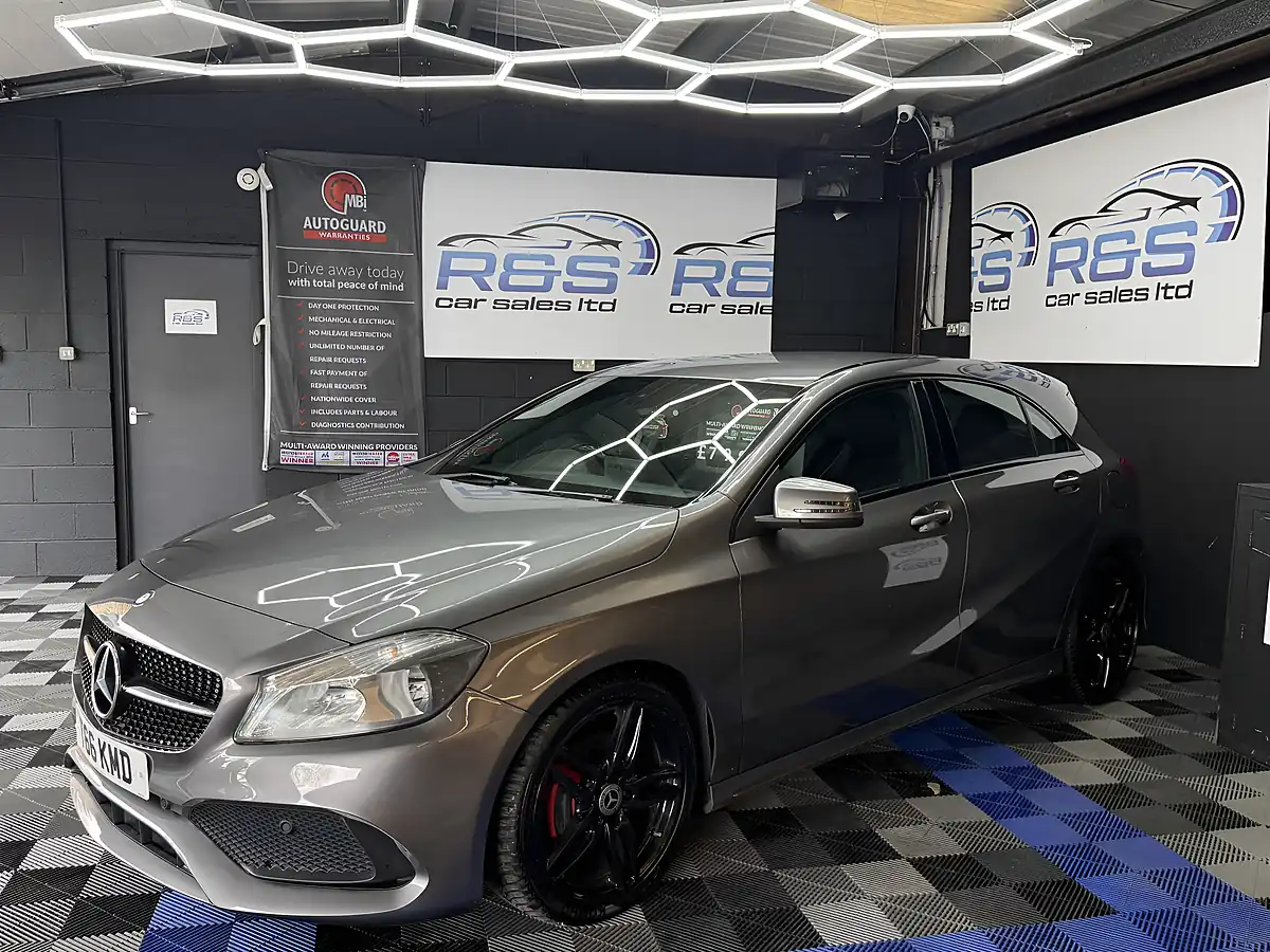 Used 2016 Mercedes-Benz a Class AMG Line Grey - Interior and Exterior details 10