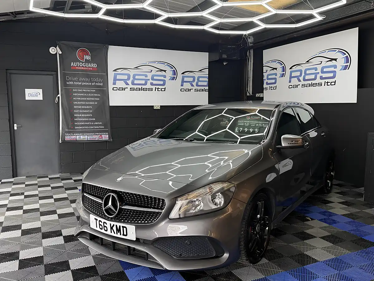 Used 2016 Mercedes-Benz a Class AMG Line Grey - Interior and Exterior details 12
