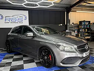 Used 2016 Mercedes-Benz a Class AMG Line Grey - Interior and Exterior details 13