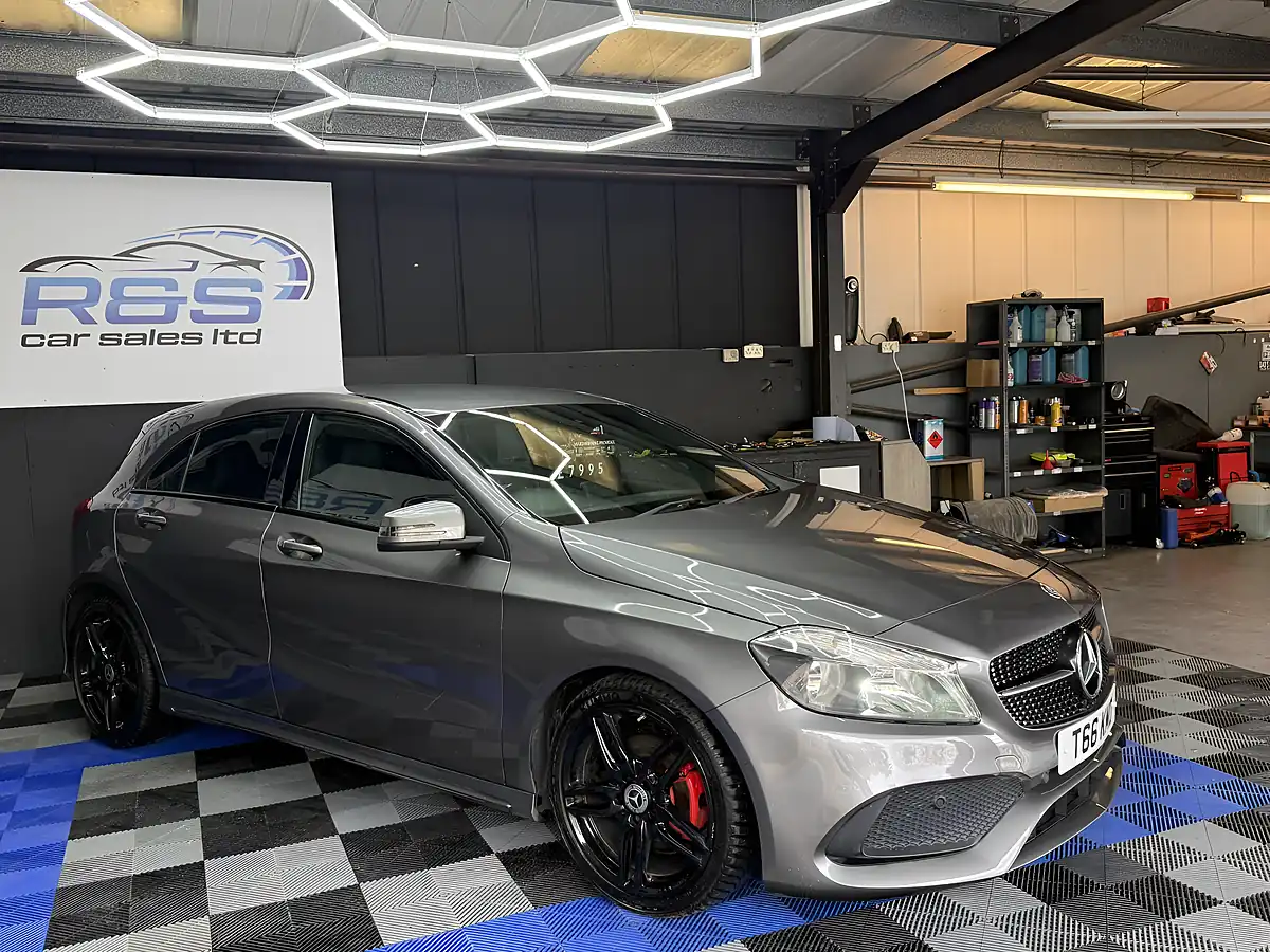 Used 2016 Mercedes-Benz a Class AMG Line Grey - Interior and Exterior details 14