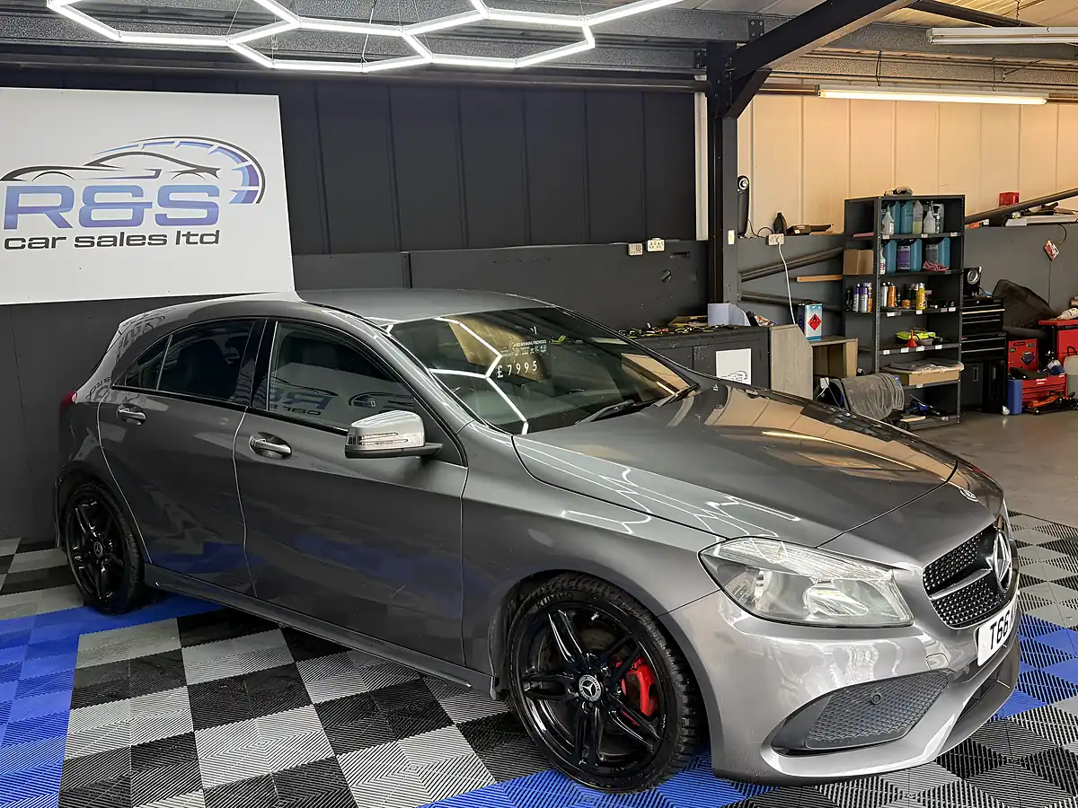 Used 2016 Mercedes-Benz a Class AMG Line Grey - Interior and Exterior details 15