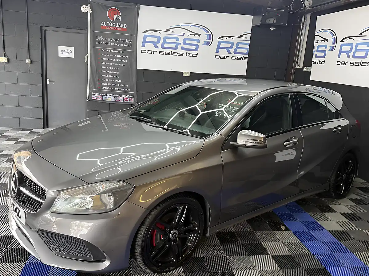 Used 2016 Mercedes-Benz a Class AMG Line Grey - Interior and Exterior details 18