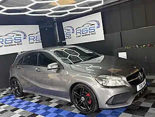 Used 2016 Mercedes-Benz a Class AMG Line Grey - Interior and Exterior details 2
