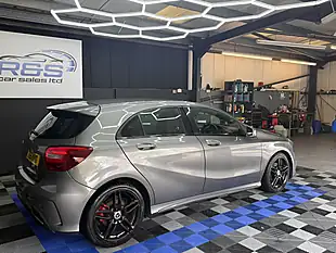 Used 2016 Mercedes-Benz a Class AMG Line Grey - Interior and Exterior details 4
