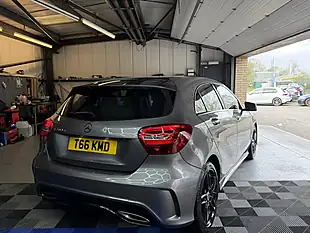 Used 2016 Mercedes-Benz a Class AMG Line Grey - Interior and Exterior details 7