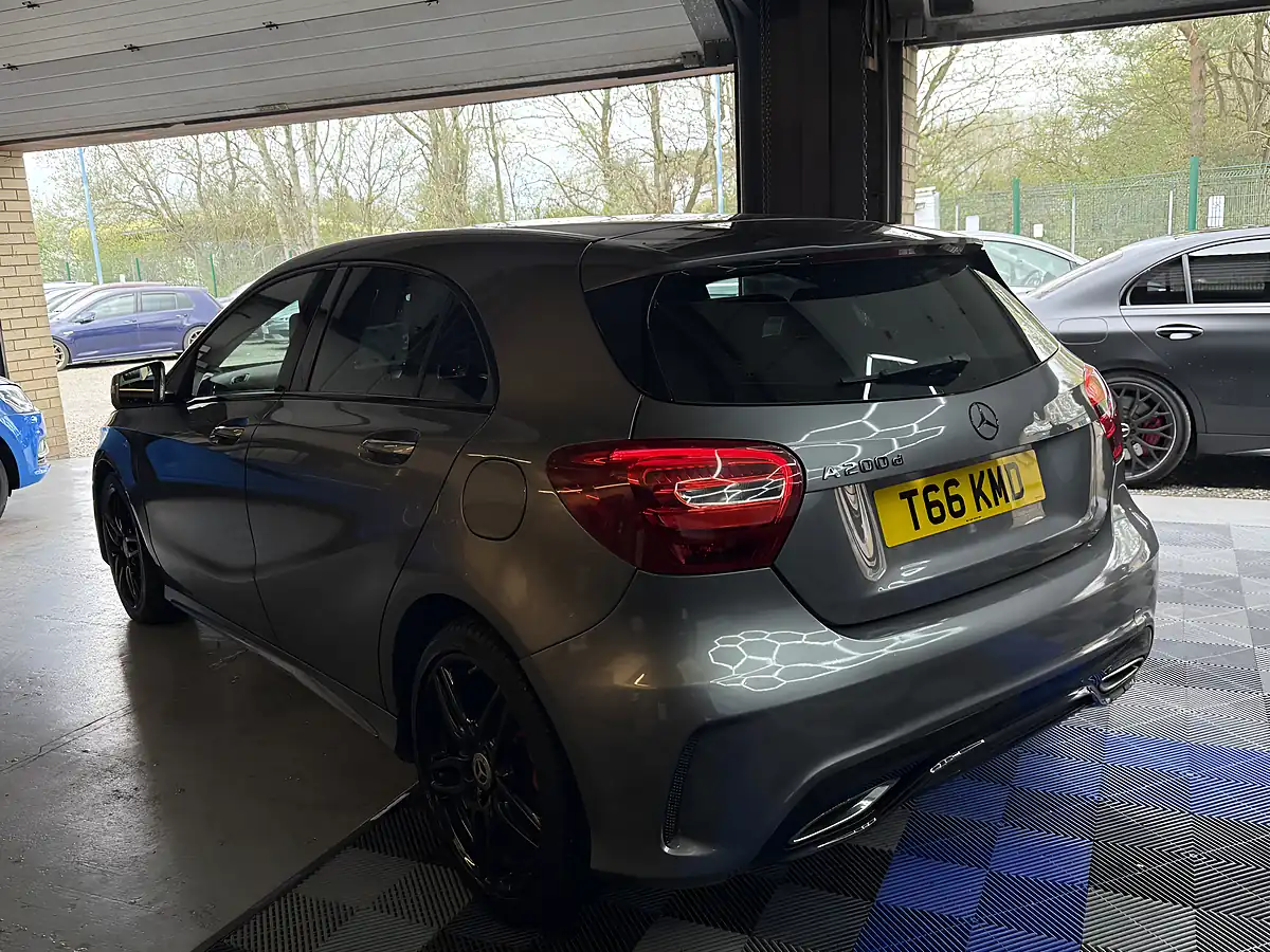 Used 2016 Mercedes-Benz a Class AMG Line Grey - Interior and Exterior details 8