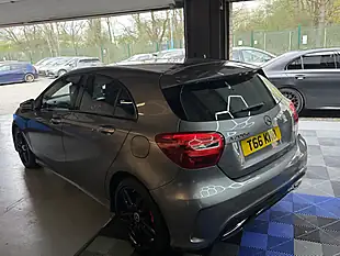 Used 2016 Mercedes-Benz a Class AMG Line Grey - Interior and Exterior details 9