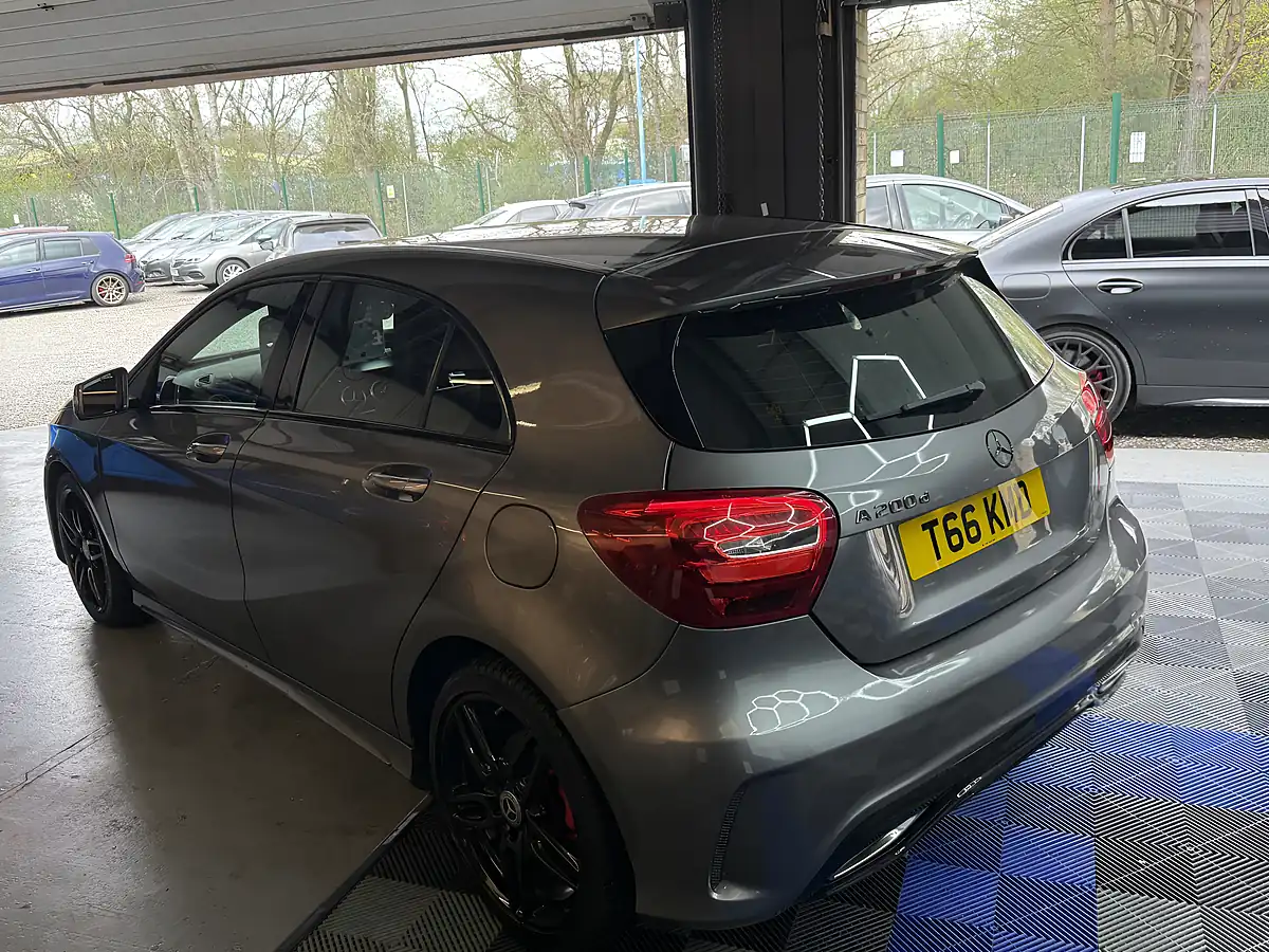Used 2016 Mercedes-Benz a Class AMG Line Grey - Interior and Exterior details 9