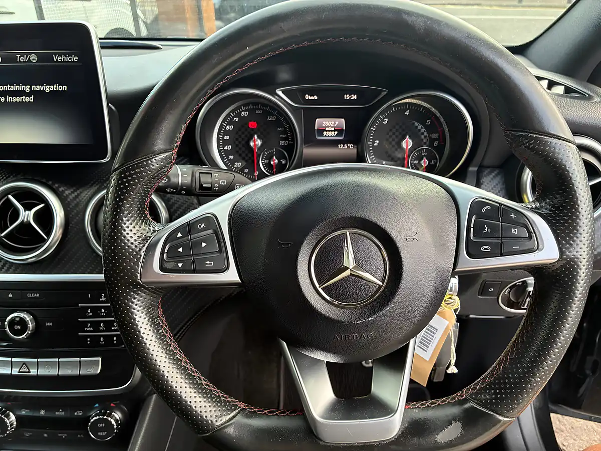 Used 2016 Mercedes-Benz a Class AMG Line (premium) Black - Interior and Exterior details 13