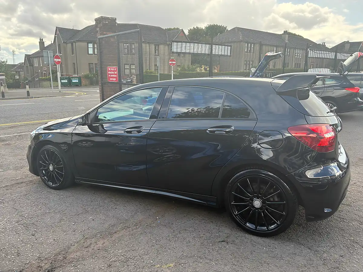 Used 2016 Mercedes-Benz a Class AMG Line (premium) Black - Interior and Exterior details 3