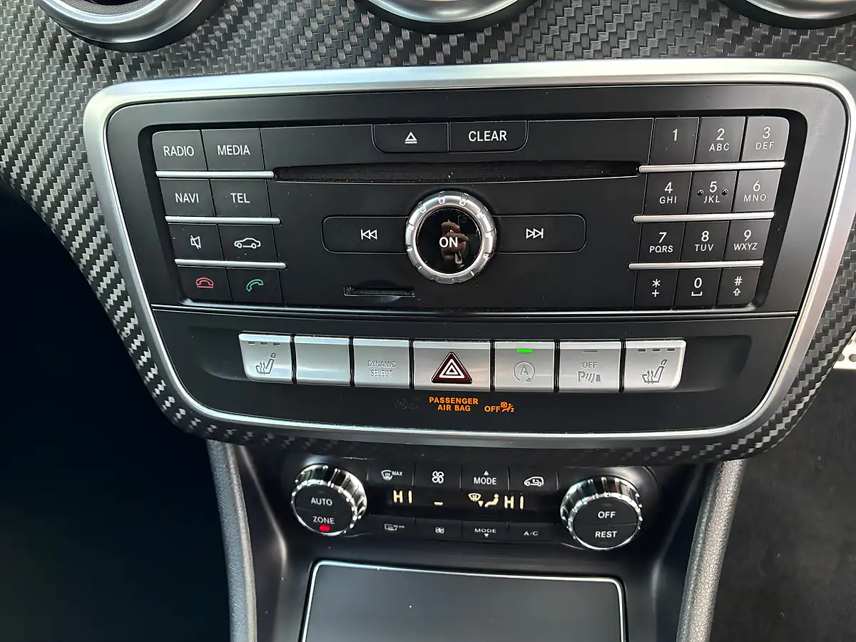 Used 2016 Mercedes-Benz a Class AMG Line (premium) Black - Interior and Exterior details 9