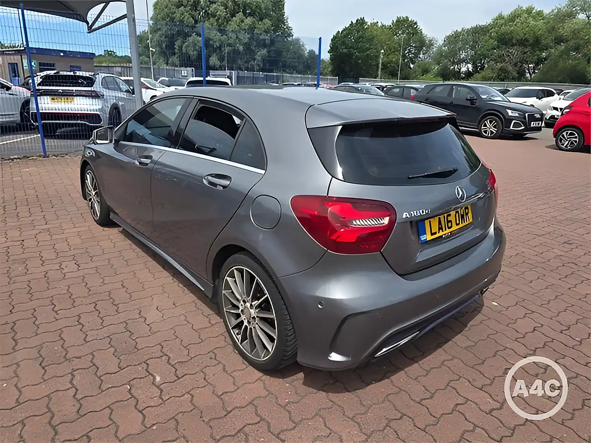 Used 2016 Mercedes-Benz a Class AMG Line (premium) Grey - Interior and Exterior details 2
