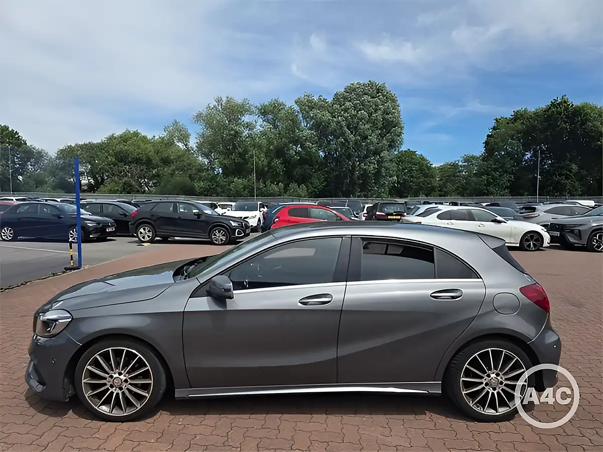 Used 2016 Mercedes-Benz a Class AMG Line (premium) Grey - Interior and Exterior details 3