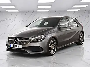 Used 2016 Mercedes-Benz a Class AMG Line Premium Grey - Interior and Exterior details 2