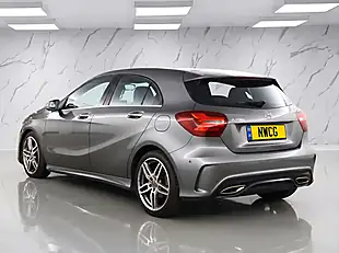 Used 2016 Mercedes-Benz a Class AMG Line Premium Grey - Interior and Exterior details 3