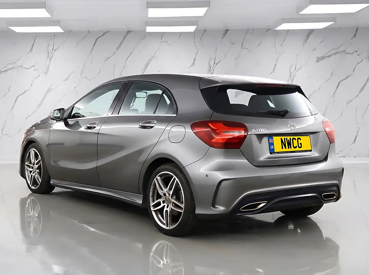 Used 2016 Mercedes-Benz a Class AMG Line Premium Grey - Interior and Exterior details 3