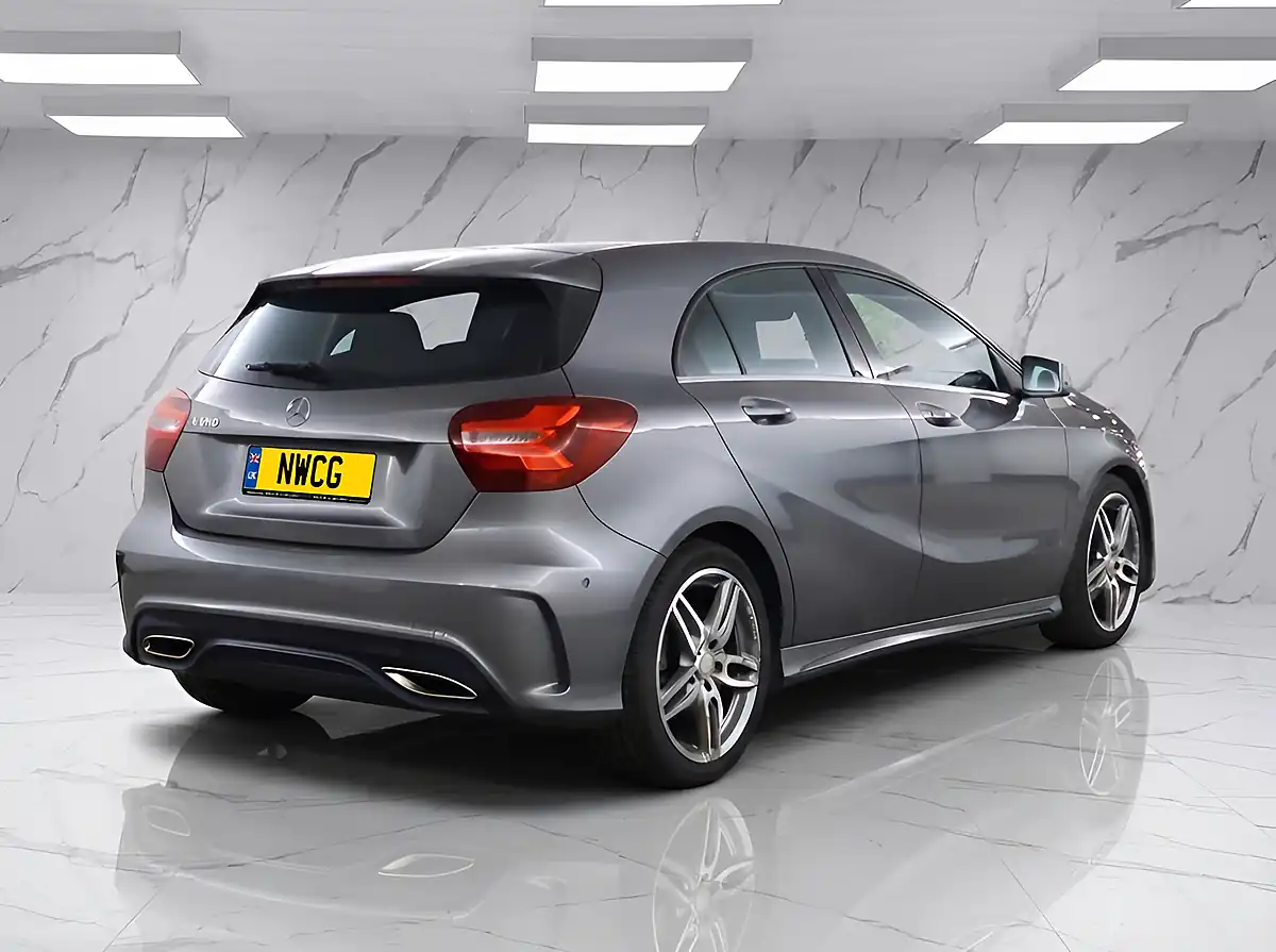 Used 2016 Mercedes-Benz a Class AMG Line Premium Grey - Interior and Exterior details 4