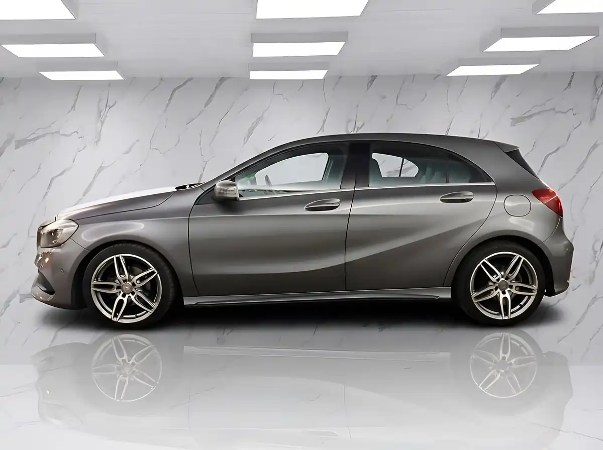 Used 2016 Mercedes-Benz a Class AMG Line Premium Grey - Interior and Exterior details 5