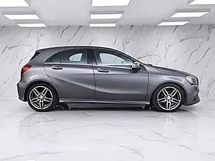Used 2016 Mercedes-Benz a Class AMG Line Premium Grey - Interior and Exterior details 6