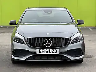 Used 2016 Mercedes-Benz a Class AMG Line (premium) Grey - Interior and Exterior details 4