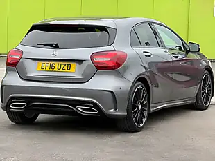 Used 2016 Mercedes-Benz a Class AMG Line (premium) Grey - Interior and Exterior details 5