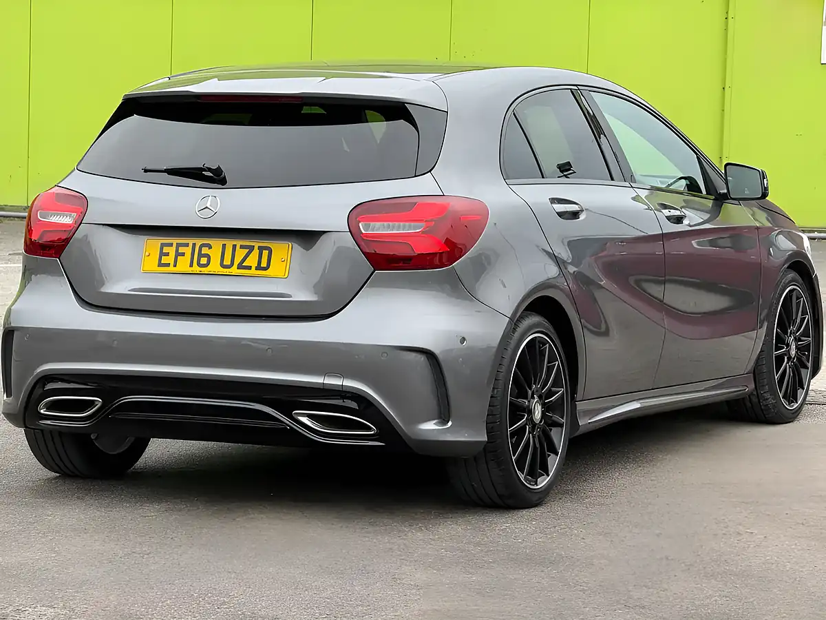 Used 2016 Mercedes-Benz a Class AMG Line (premium) Grey - Interior and Exterior details 5