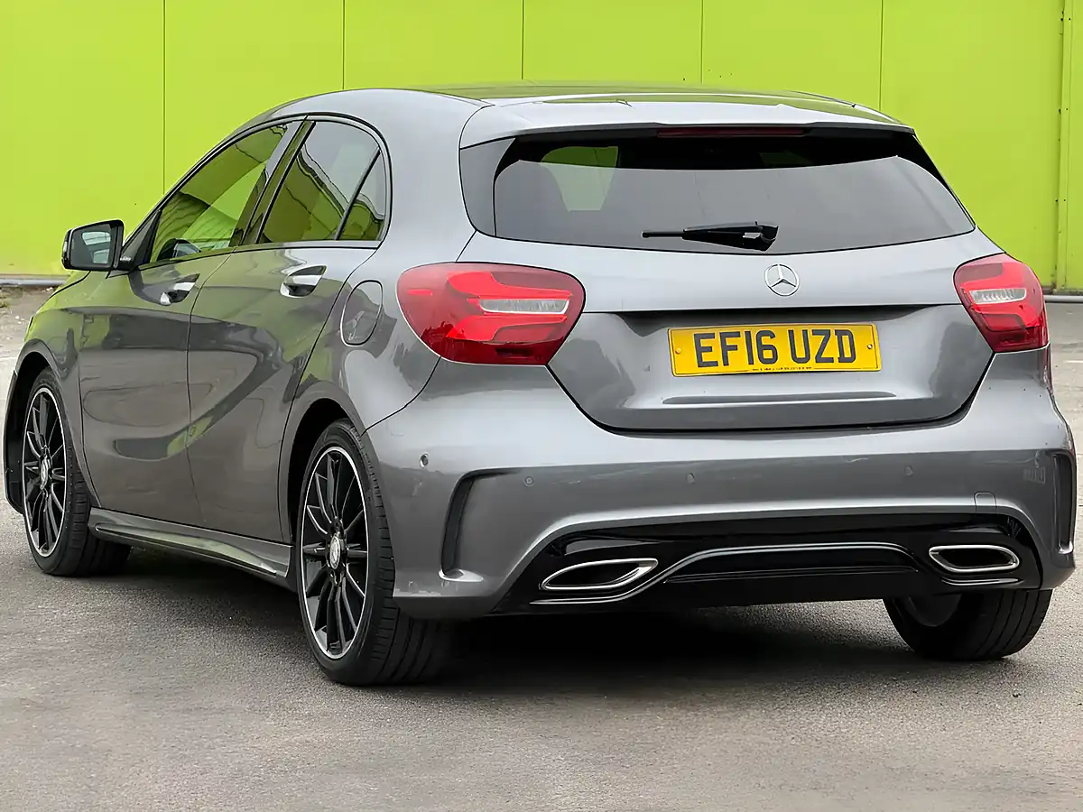 Used 2016 Mercedes-Benz a Class AMG Line (premium) Grey - Interior and Exterior details 6