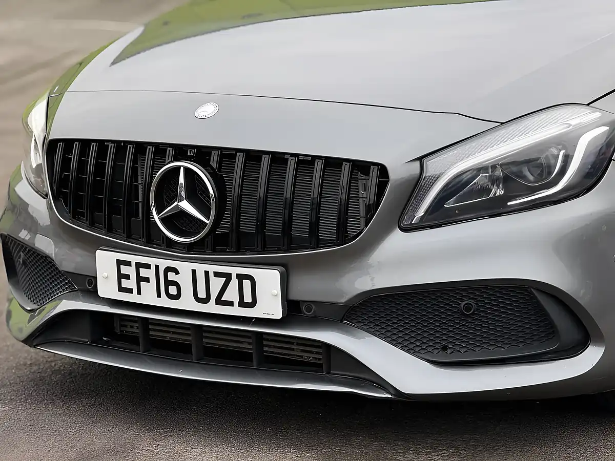 Used 2016 Mercedes-Benz a Class AMG Line (premium) Grey - Interior and Exterior details 8