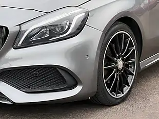 Used 2016 Mercedes-Benz a Class AMG Line (premium) Grey - Interior and Exterior details 9