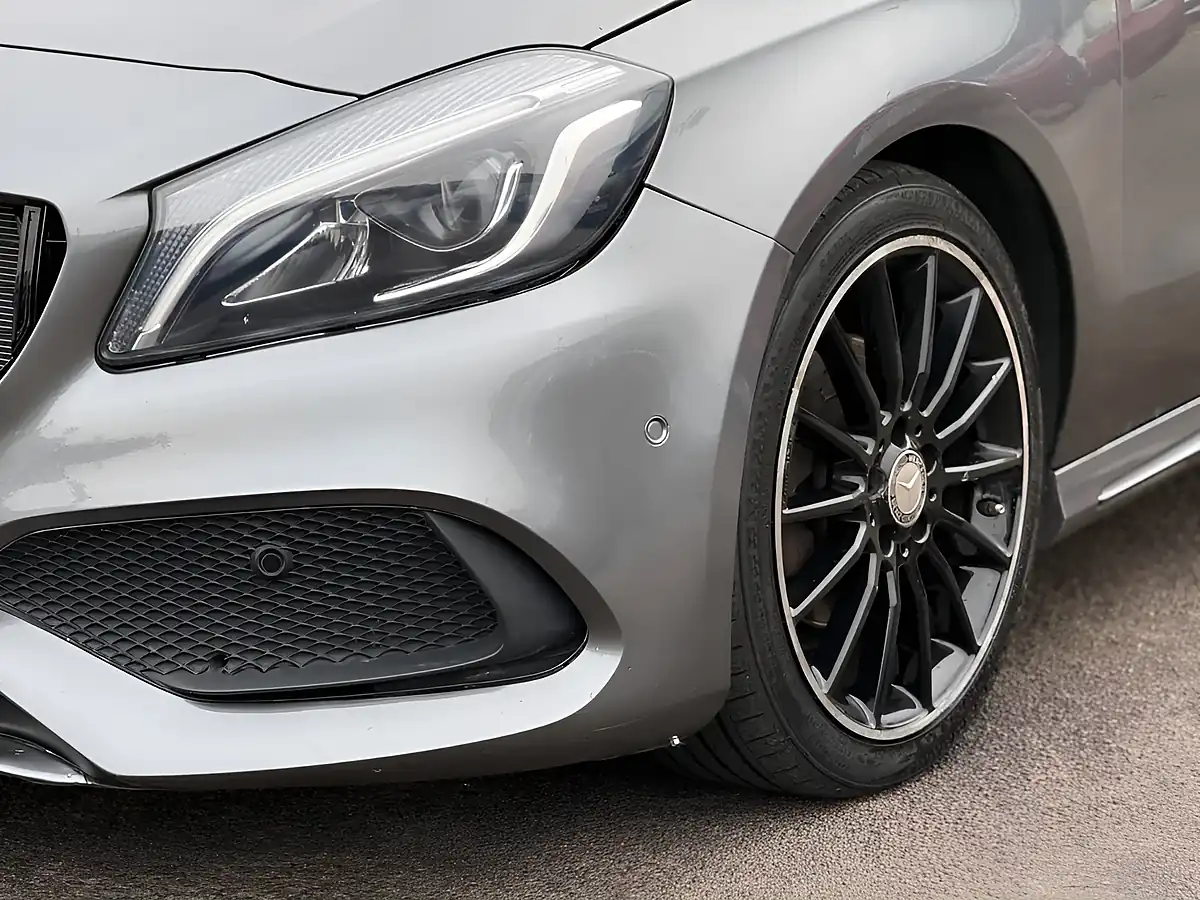 Used 2016 Mercedes-Benz a Class AMG Line (premium) Grey - Interior and Exterior details 9