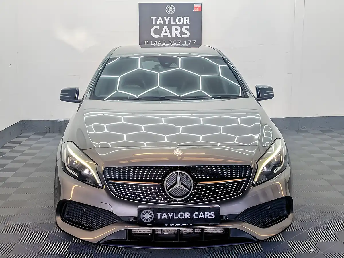Used 2016 Mercedes-Benz a Class AMG Line (premium) Grey - Interior and Exterior details 2