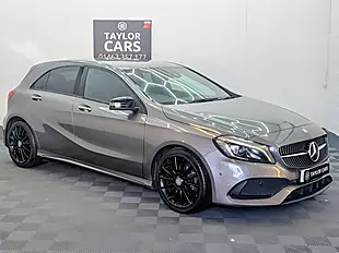 Used 2016 Mercedes-Benz a Class AMG Line (premium) Grey - Interior and Exterior details 4