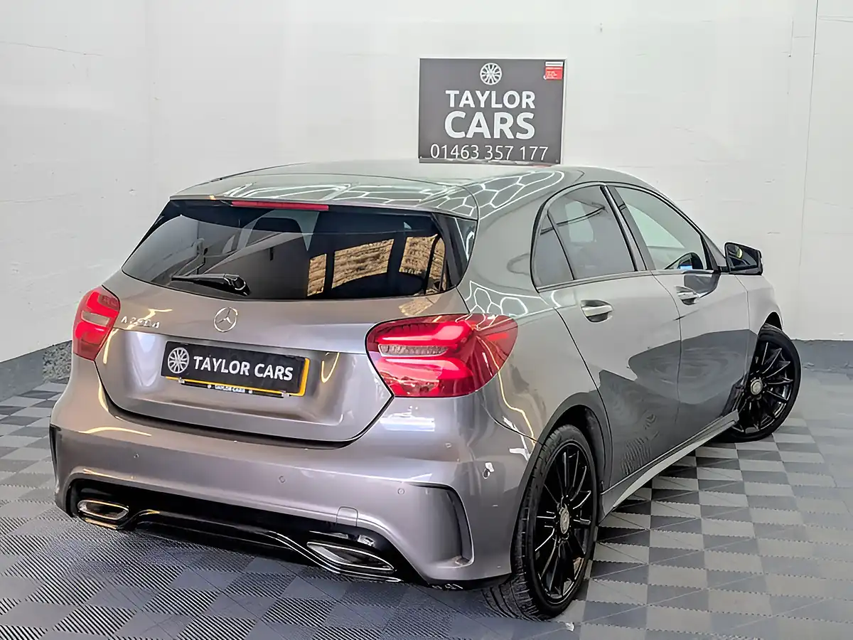 Used 2016 Mercedes-Benz a Class AMG Line (premium) Grey - Interior and Exterior details 5