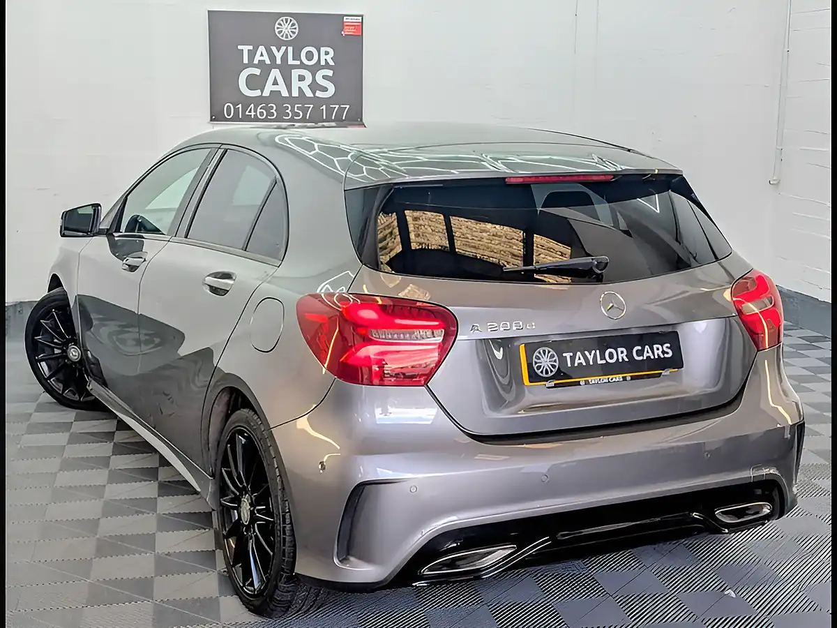 Used 2016 Mercedes-Benz a Class AMG Line (premium) Grey - Interior and Exterior details 7