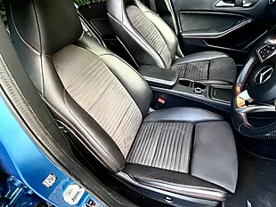 Used 2016 Mercedes-Benz a Class AMG Line (premium Plus) Blue - Interior and Exterior details 11
