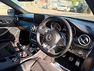 Used 2016 Mercedes-Benz a Class AMG Line Premium Plus Blue - Interior and Exterior details 13