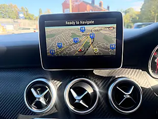 Used 2016 Mercedes-Benz a Class AMG Line Premium Plus Blue - Interior and Exterior details 16